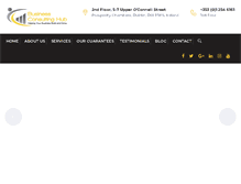 Tablet Screenshot of businessconsultinghub.com